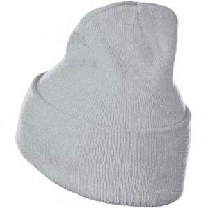 Skullies & Beanies Dysfunctional Veteran Unisex Adult Knit Hat Cap Beanie Hat Skull Cap Knitted Beanie Warm Winter Hats - Gra...