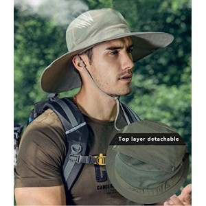 Sun Hat- Breathable Boonie Adjustable Sun Hat with UV Protection Wide ...