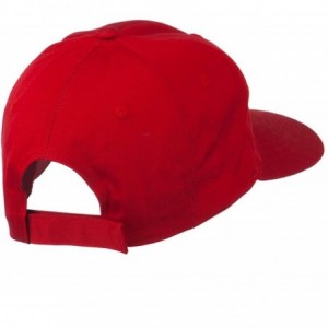 Baseball Caps USA State Connecticut Flower Embroidered Low Profile Cotton Cap - Red - CR11NY3ENN7 $45.35