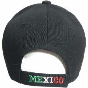 Baseball Caps Mexico Baseball Cap Hat Embroidery Design - CK128UPVYVR $31.46
