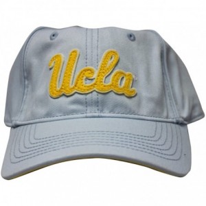 Baseball Caps California UCLA Bruins Sky Blue Buckle Back Twill Cotton Dad Cap Baseball Hat - C3182537Z37 $40.14