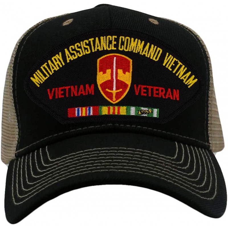 Baseball Caps Military Assistance Command Vietnam Hat/Ballcap Adjustable One Size Fits Most - CR18K0L9ZQH $44.08