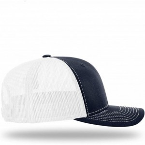 Baseball Caps Trump Hat KAG 2020 Back Mesh- Trump 2020 Hat - Navy Front / White Mesh - CV18X733KCE $39.68