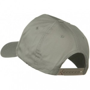 Baseball Caps Solid Cotton Twill Pro Style Cap - Grey - CE11918GS41 $17.75