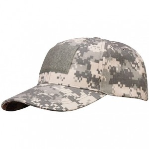 Baseball Caps 50-Percent Nylon/50-Percent Cotton 6-Panel Tactical Hat Cap with Loop - Army Universal - CG11NSTH93D $28.31