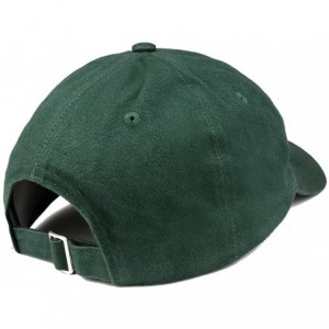 Baseball Caps Established 1945 Embroidered 75th Birthday Gift Soft Crown Cotton Cap - Hunter - CF180L8UZRE $34.95