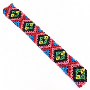 Headbands American Handmade Accessories Turquoise - Black/Pink/Blue/Green Diamond - CK128DP4LTB $24.30