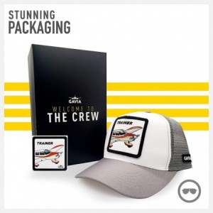 Baseball Caps Embroidered Airplane Patch Aviation Hat - Gift Ready Package - Aviation Gift - Trainer - C818ZQGKEW7 $42.65
