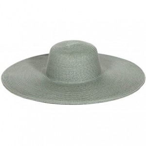Sun Hats Summer Sun Hats for Women- Beach Hat- Straw Wide Brim Hat Floppy- Hiking Hat - Khaki - CU18GU3XHT3 $29.59