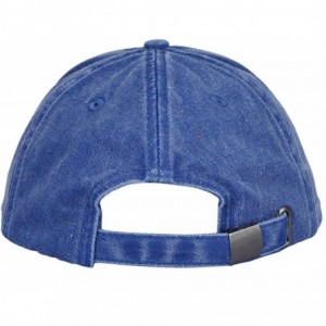Baseball Caps Mesh Baseball Cap- Unisex Plain Washed Cotton Twill Vintage Adjustable Summer Trucker Hat - Blue - CW18G0OUZQG ...