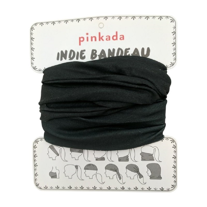 Headbands Indie Bandeau (Black) - Black - C41836M7ORU $23.18