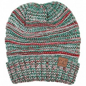 Skullies & Beanies Trendy Warm Oversized Chunky Soft Oversized Cable Knit Slouchy Beanie - Christmas - CQ18YYK0R6T $27.79