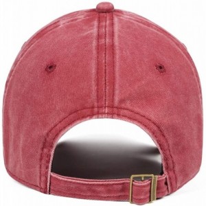 Baseball Caps Vintage-Glacier-National-Park- Hat for Mens Womens Sun Hat Adjustable Outdoor Denim Strapback Hat Caps - C718WQ...