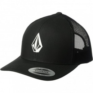 Baseball Caps Men's Full Stone Cheese Hat - New Black - CK17YHE252G $40.92