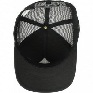 Baseball Caps Men's Full Stone Cheese Hat - New Black - CK17YHE252G $40.92