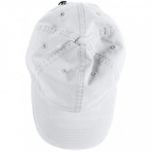 Baseball Caps Direct-Dyed Twill Cap (1912) - White - C611NVQQOKH $21.56