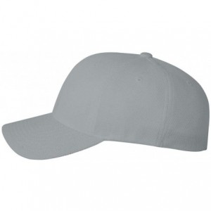 Baseball Caps Cool & Dry Piqué Mesh Cap - 6577CD - Grey - CS11664NE77 $21.58