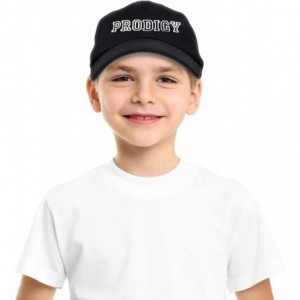 Baseball Caps Father Son Hats Dad and Son Matching Caps Embroidered Pro Prodigy - Black - CT180LYDM60 $35.84