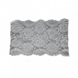Headbands Women's Lace Under Hijab Headband Silver Gray - Silver Gray - C0123EBSPRX $20.64