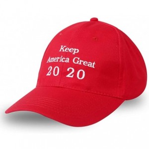 Baseball Caps Keep America Great 2020 Baseball Cap-Adjustable Trump Hat 3D Embroidery Trump Ball Caps for Men and Women - CX1...