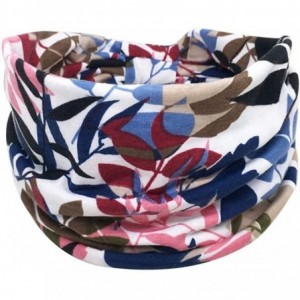 Headbands Knotted Headbands Stretch Headwrap - 4Pack-9 special printed floral design cute headbands - CU18UTCIGSO $31.58