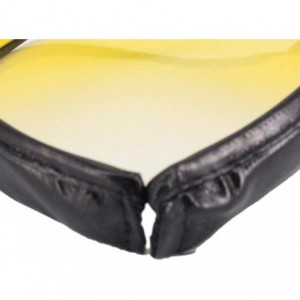 Visors Women Sun Visors Hologram Wide Brim Thicker Sweatband UV Protective Sportswear Visors Sunhat - Yellow - CC18RESXRCN $2...