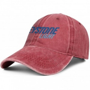 Baseball Caps Denim Hat Dos-Equis-Logo- Unisex Washed Distressed Baseball-Cap Twill Adjustable Dad-Hat - Keystone Light - CR1...