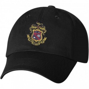 Skullies & Beanies Phi Kappa Psi Crest Hat - Black - CV12KTD3IHL $47.22