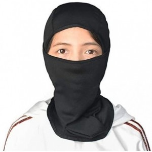 Balaclavas Summer Men Women Balaclavas Face Ski Mask Windproof Sports Outdoor - Black - CP18XOQ83EN $18.45