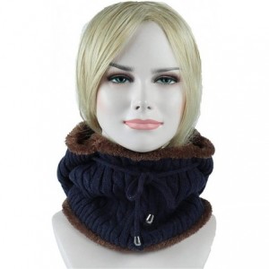 Balaclavas Warmer Balaclava Knit Thicken Fleece Lined Hat Windproof Winter Outdoor Ski Neck Warmer - Style 1-red - CM18KOMIXI...
