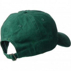 Baseball Caps Men's Smores Embroidered Baseball Cap- Hunter Green- One Size - CU18UE0KDI4 $20.73