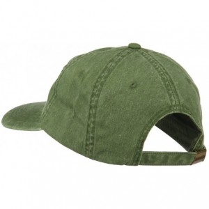 Baseball Caps Merry Christmas Santa Claus Embroidered Cotton Cap - Olive - C111ONZ9B7X $47.83
