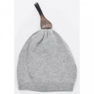 Skullies & Beanies Colors Slouchy Cashmere Raccoon Stocking - Grey - CW12N5OOFR1 $49.13