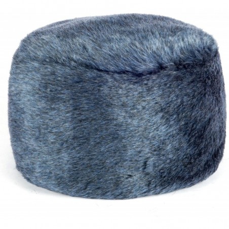 Women's Fur Hat Russian Cossack Made of Faux Rabbit Fur - Blue ...