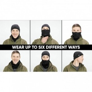 Balaclavas Balaclava Face Mask Ultimate Protection from Dust- Aerosols & Elements - 6 Ways to Wear - CG186RZNLAH $26.35