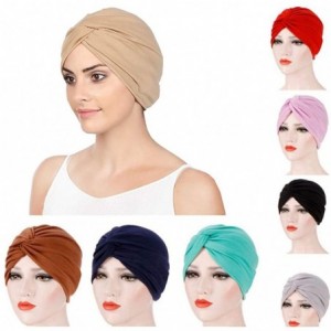 Skullies & Beanies 3Pack Womens Chemo Hat Beanie Turban Headwear for Cancer Patients - Style 3 - C418L2KXLYY $31.01