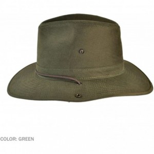 Sun Hats Men's Aussie Hat - Green - C211J0H39ZT $70.24