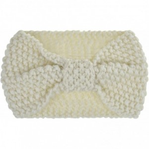Cold Weather Headbands Crochet Turban Headband for Women Warm Bulky Crocheted Headwrap - C518LR3GMSE $18.16