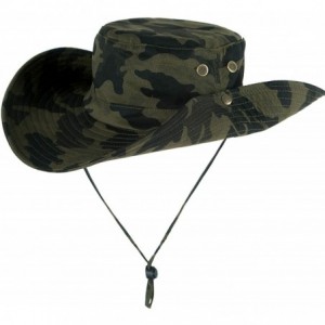 Sun Hats Unisex Wide Brim Camouflage Boonie Hats Military - Army_camo - CE18NUDO2ZW $18.35