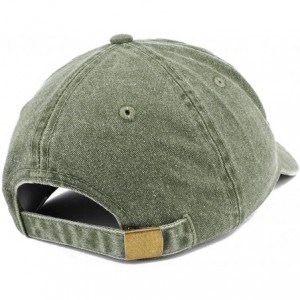 Baseball Caps Vintage 1960 Embroidered 60th Birthday Soft Crown Washed Cotton Cap - Olive - CM180WUDDT7 $34.10