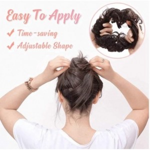 Cold Weather Headbands Extensions Scrunchies Pieces Ponytail - At - CL18ZLYZZYD $19.46