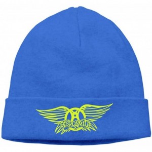 Skullies & Beanies Mens & Womens Aerosmith Skull Beanie Hats Winter Knitted Caps Soft Warm Ski Hat Black - Blue - C618KZND7GG...
