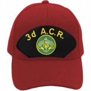 Baseball Caps 3rd ACR (Armored Cavalry Regiment) Hat/Ballcap Adjustable One Size Fits Most - Red - C118O0L8W4I $42.92