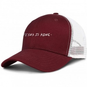 Skullies & Beanies Jesus-is-King-Kanye-west-Cap Unisex Hip-hop Cap Adjustable Truck Driver Hats - Jesus is King-11 - CL18ZLI6...