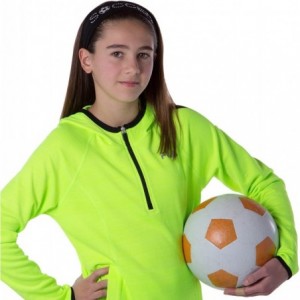 Headbands SOCCER BALL Rhinestone Cotton Stretch Headband for Girls- Teens and Adults Soccer Team Gifts - Dark Aqua - CI12JD3N...