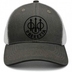 Baseball Caps Style Beretta-Logo- Snapback Hats Designer mesh Caps - Army-green-27 - C918RE5AN3Q $31.84