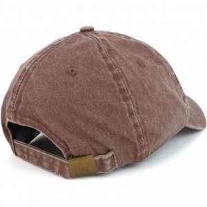 Baseball Caps The Future is Female Embroidered Soft Washed Cotton Adjustable Cap - Chocolate - C418SW83LS8 $32.43