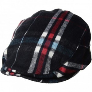 Newsboy Caps Men's Tembin Plaid Check Flat Ivy Cap Hat - Forest Plaid - CK18C5DC829 $58.92