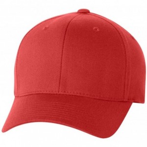 Baseball Caps Wooly 6-Panel Cap (6277) - Red - CR110MKT7VD $27.96