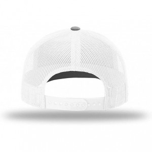 Baseball Caps Trump 2020 KAG Lower Left Back Mesh Hat- Trump Hat - Heather Front / White Mesh - CB18XDRDLYS $31.59